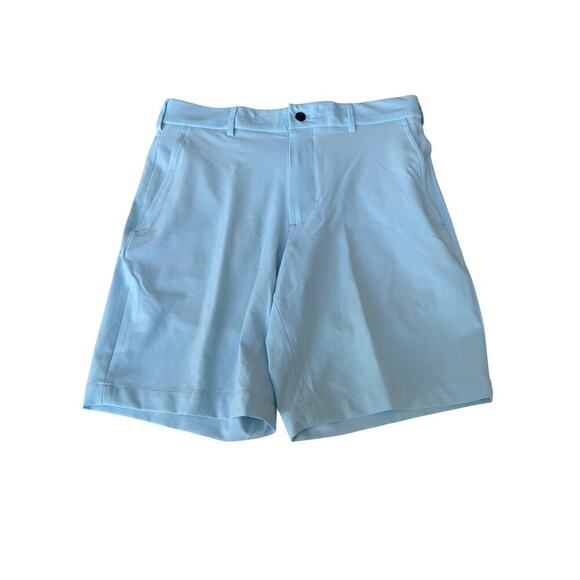 Walter Hagen Men's Soft Blue 11 Micro Lines Golf Shorts Size 30 - Picture 2 of 6